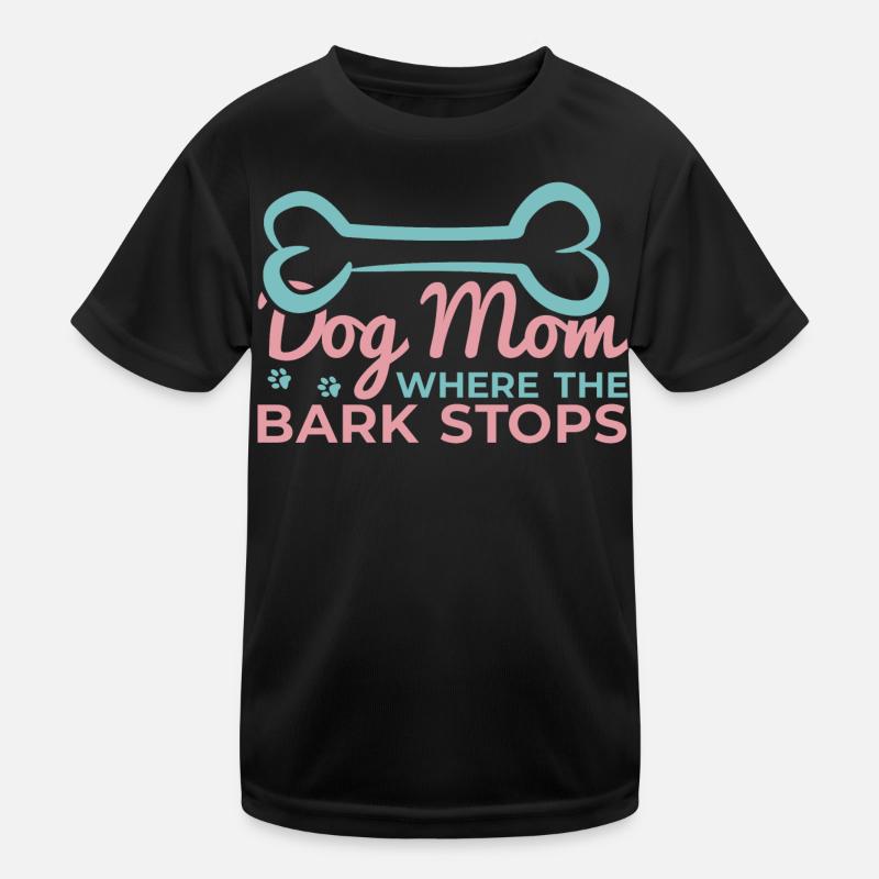 Hunde Mama Spruch Kinder Funktions-T-Shirt
