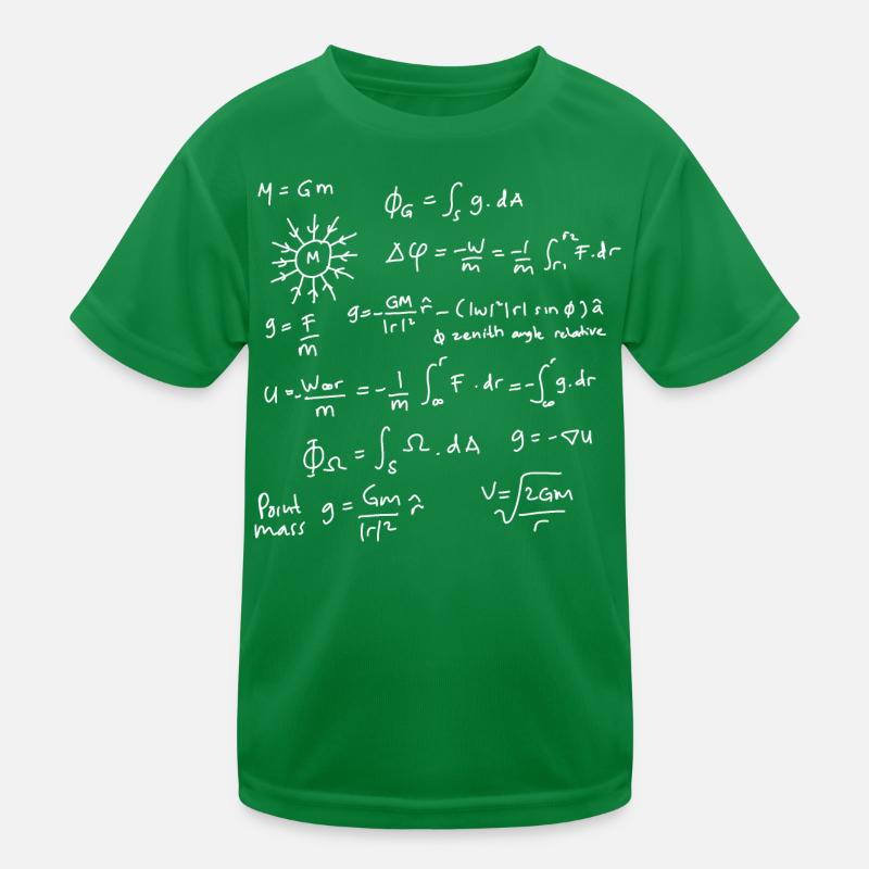 Les équations de la physique déchaînées T-shirt sport Enfant