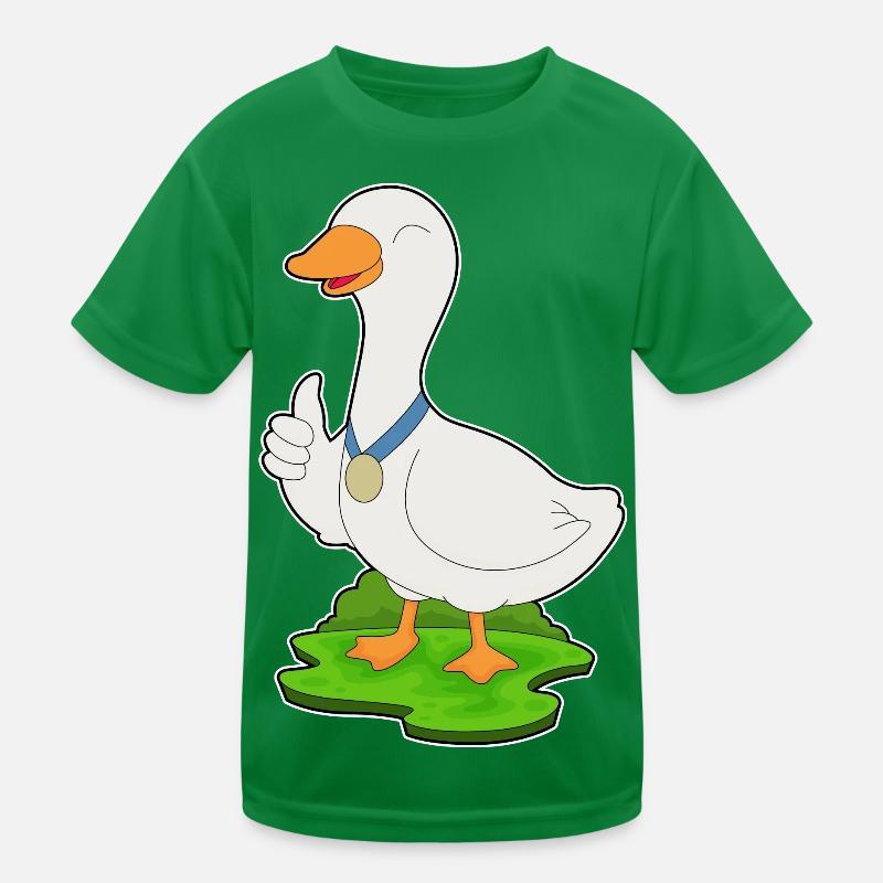 Duck Medal Kids Functional T-Shirt