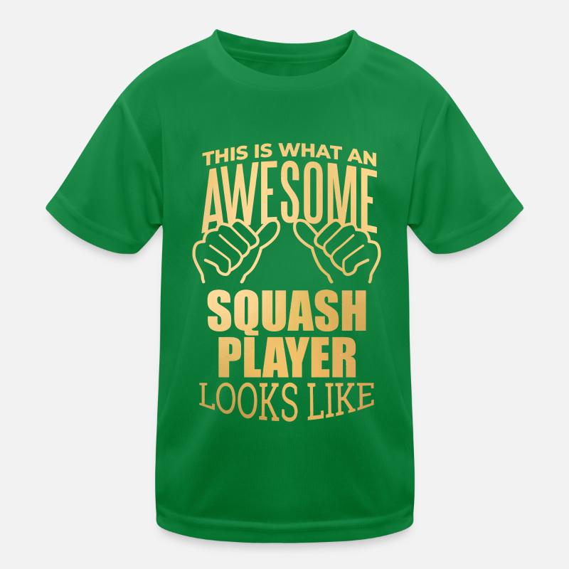Squash Kids Functional T-Shirt