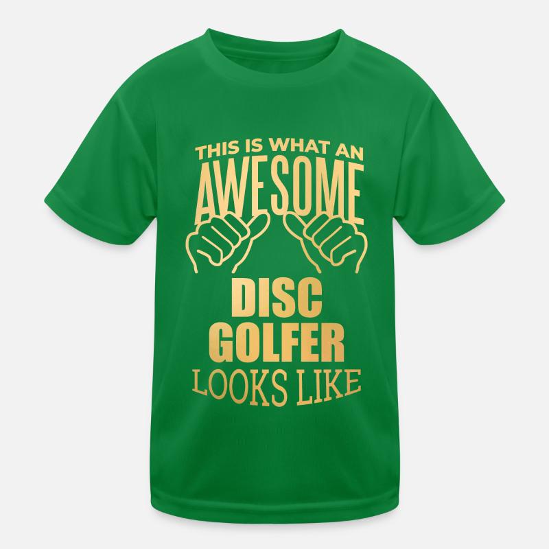 Disc golf T-shirt sport Enfant