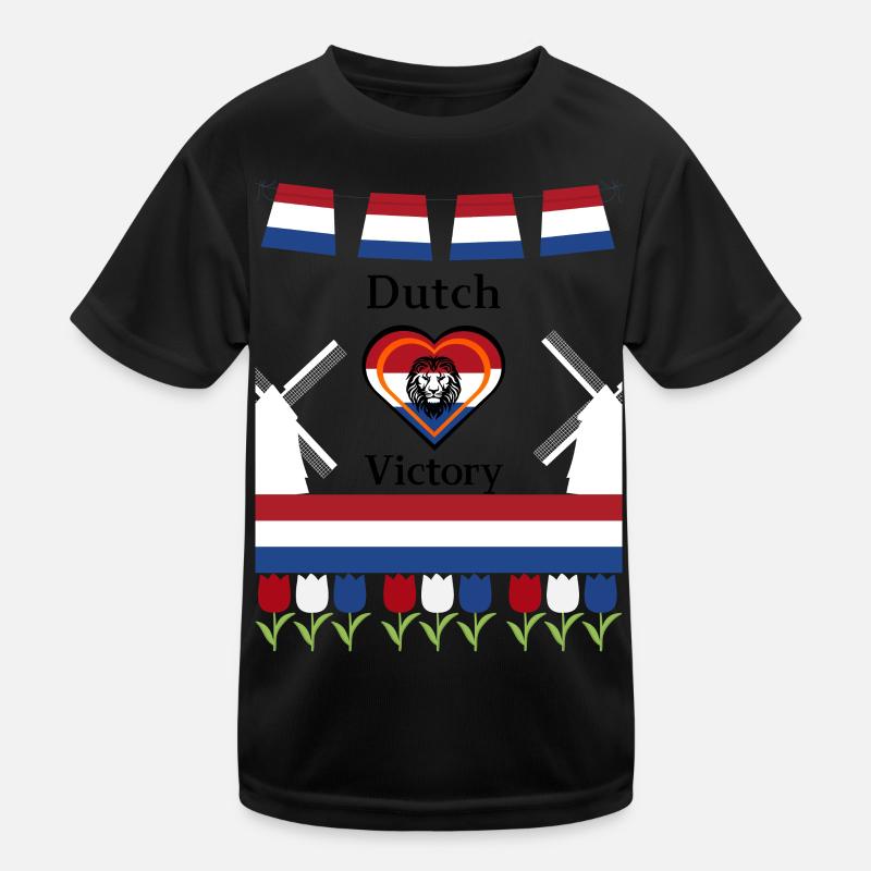 Dutch victory Kids Functional T-Shirt