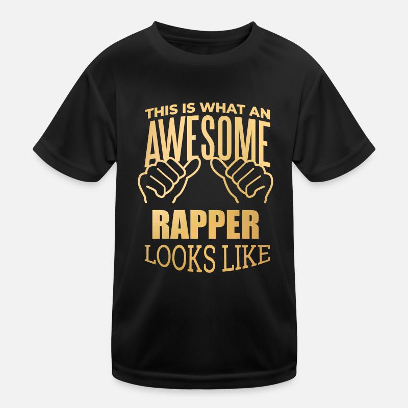 Rapper Kinder Funktions-T-Shirt