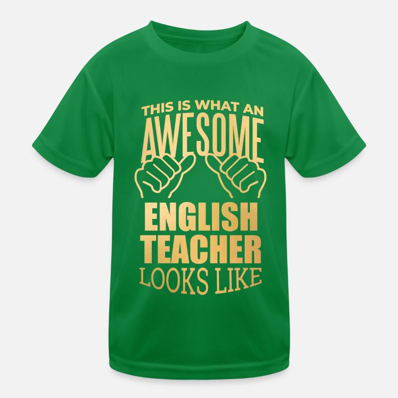 Anglais T-shirt sport Enfant