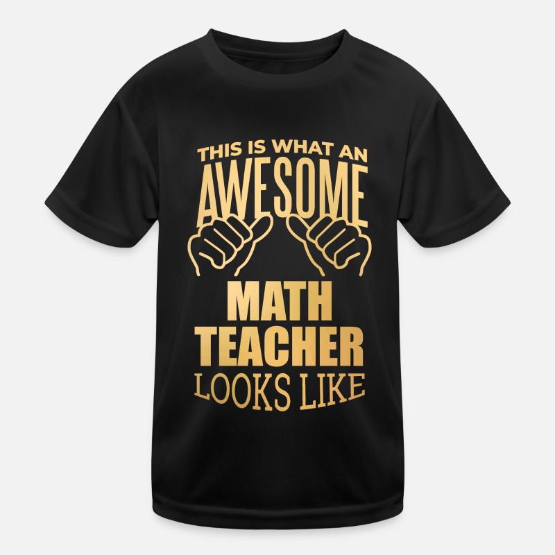 Mathematics Kids Functional T-Shirt