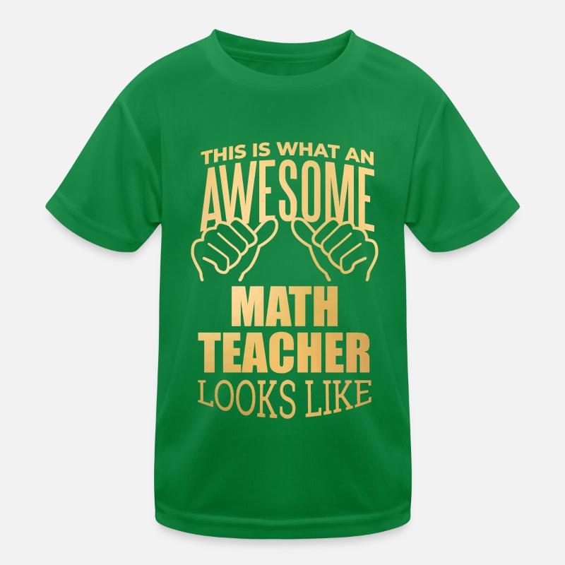 Mathematics Kids Functional T-Shirt