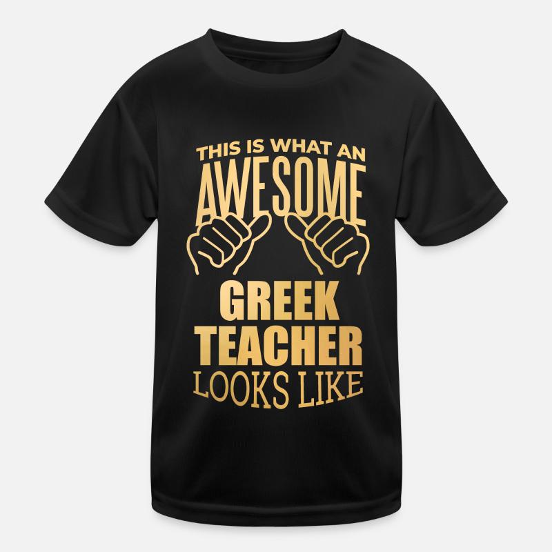 Griechisch Kinder Funktions-T-Shirt