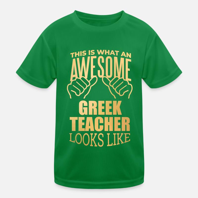 Griechisch Kinder Funktions-T-Shirt