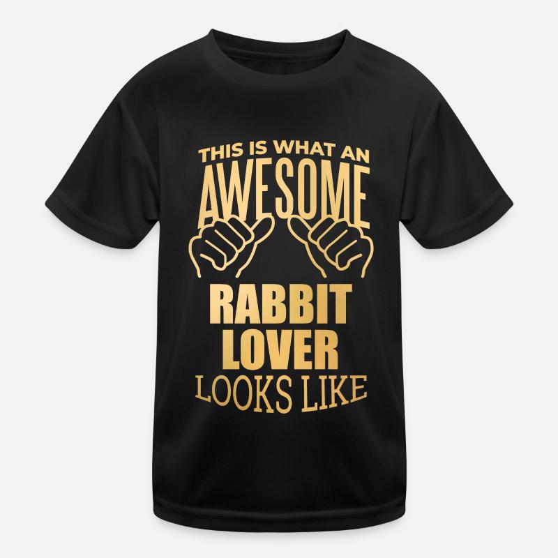 Kaninchen Kinder Funktions-T-Shirt