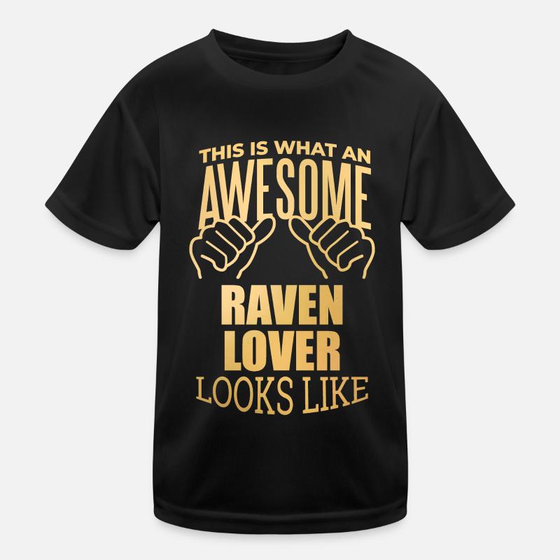 Raven Kids Functional T-Shirt