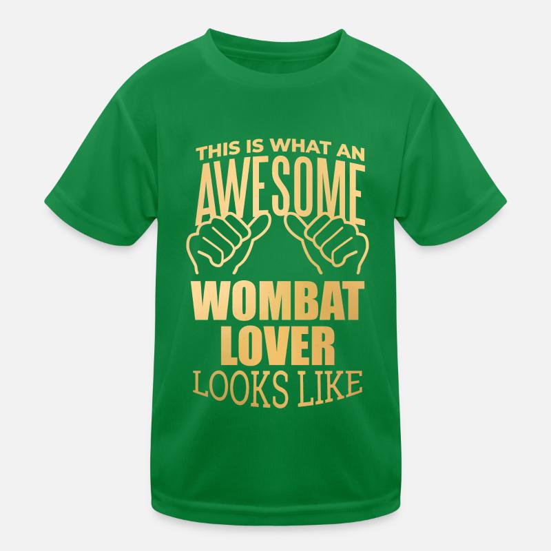 Wombat Kinder Funktions-T-Shirt