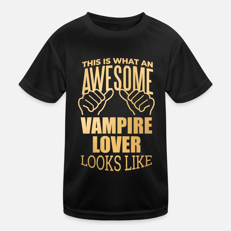 Vampir Kinder Funktions-T-Shirt