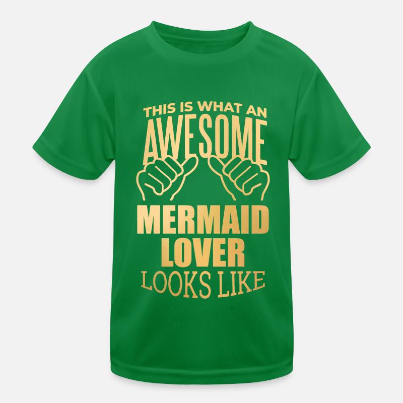 Mermaid Kids Functional T-Shirt