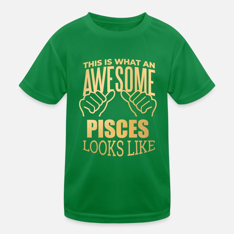 Fische Kinder Funktions-T-Shirt