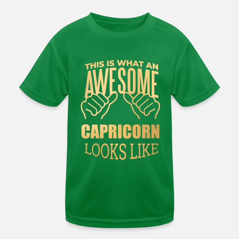 Capricorn Kids Functional T-Shirt
