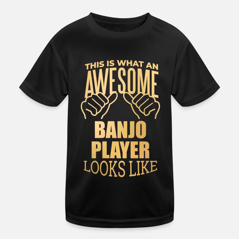 Banjo Kinder Funktions-T-Shirt