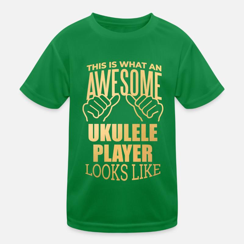 Ukulele Kids Functional T-Shirt