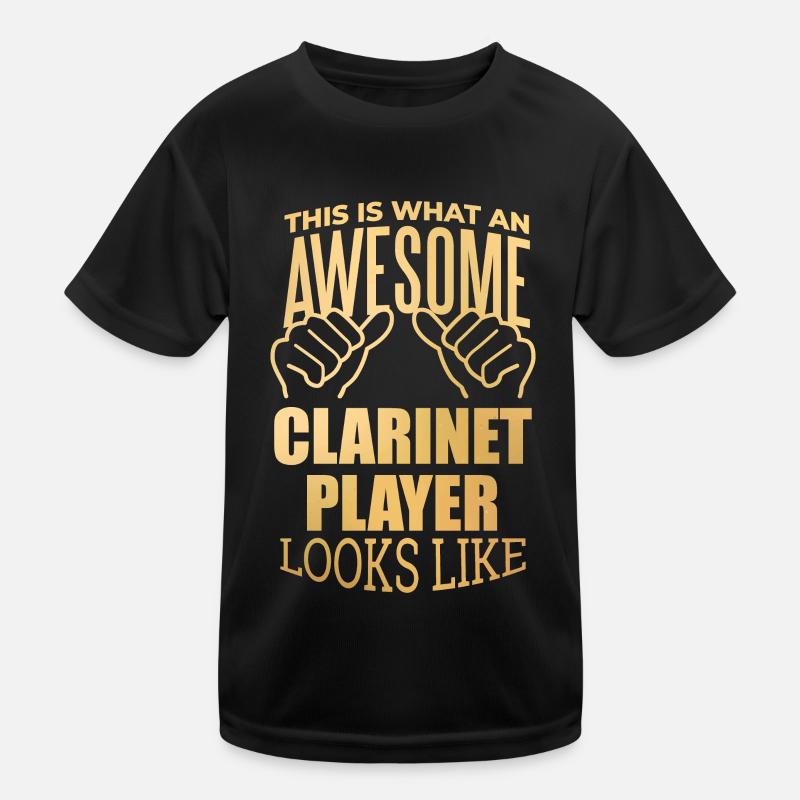 Clarinet Kids Functional T-Shirt