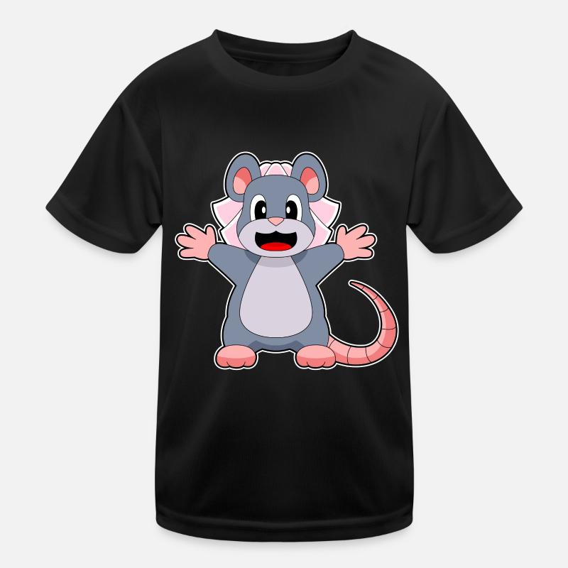 Maus Braut Schleier Hochzeit Kinder Funktions-T-Shirt