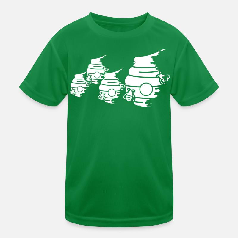 Beehive Sketch Kids Functional T-Shirt
