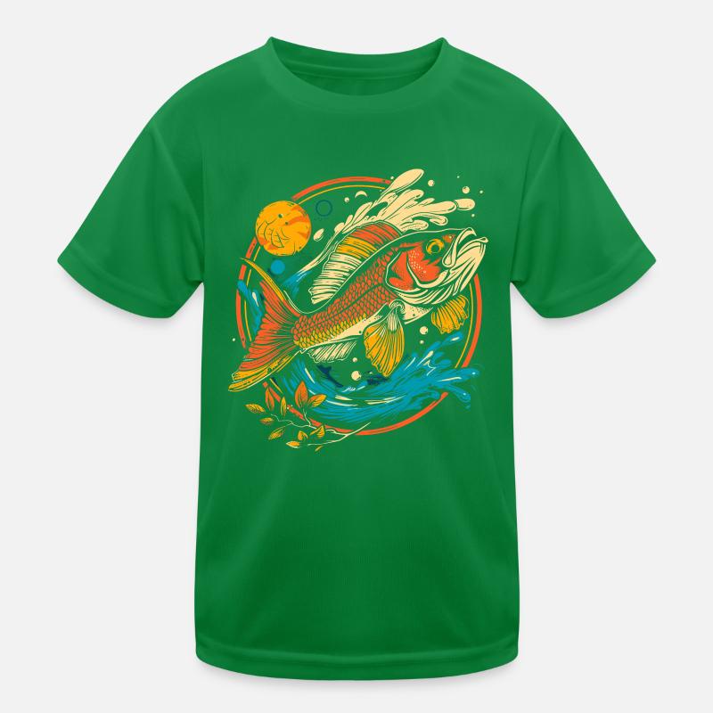 Illustration de poisson T-shirt sport Enfant