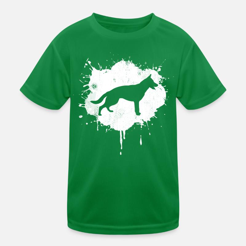 Schäferhund Kinder Funktions-T-Shirt