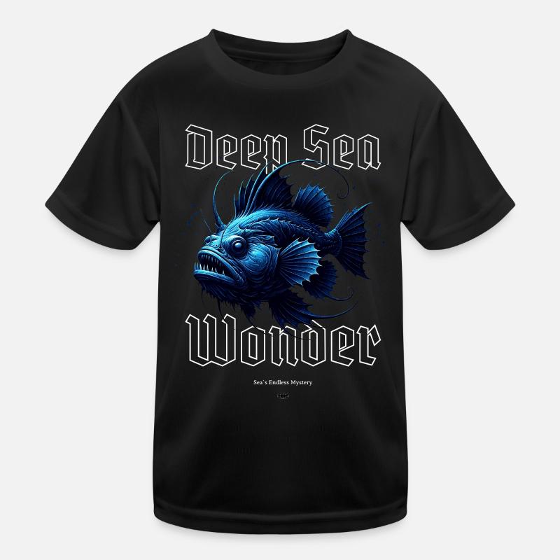 Deep Sea Wonder Kids Functional T-Shirt