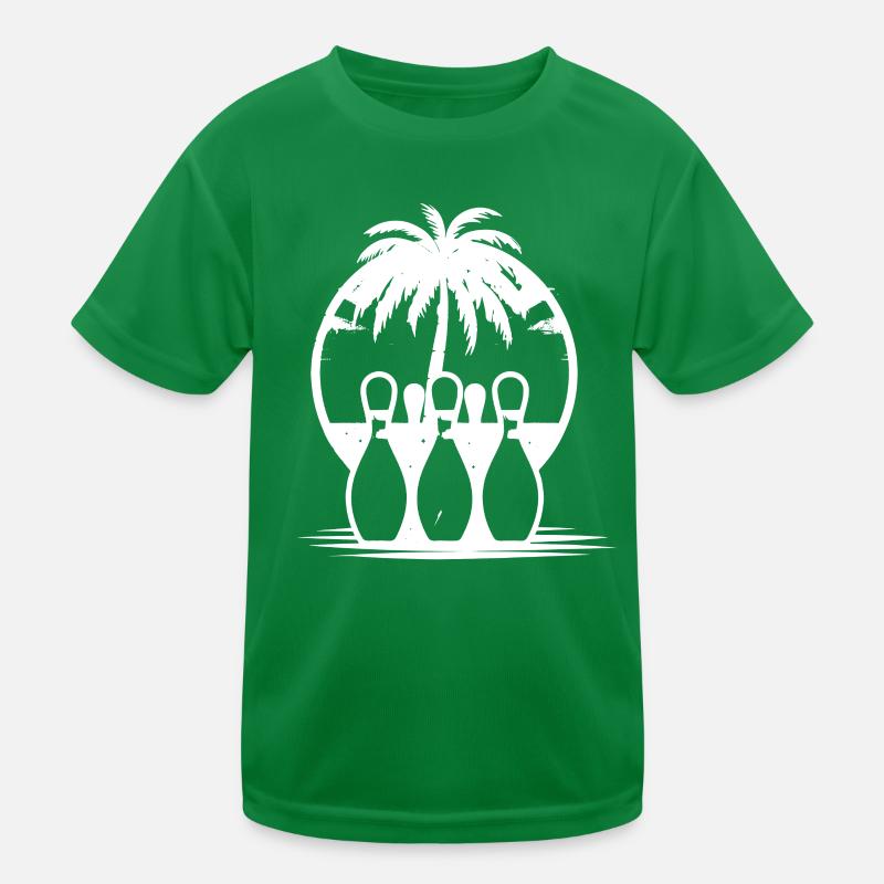 Graphiques de bowling T-shirt sport Enfant