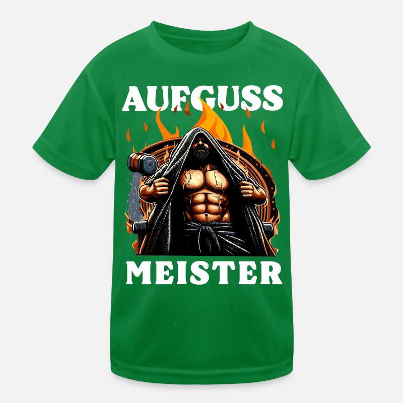 Sauna Infusion Master Kids Functional T-Shirt