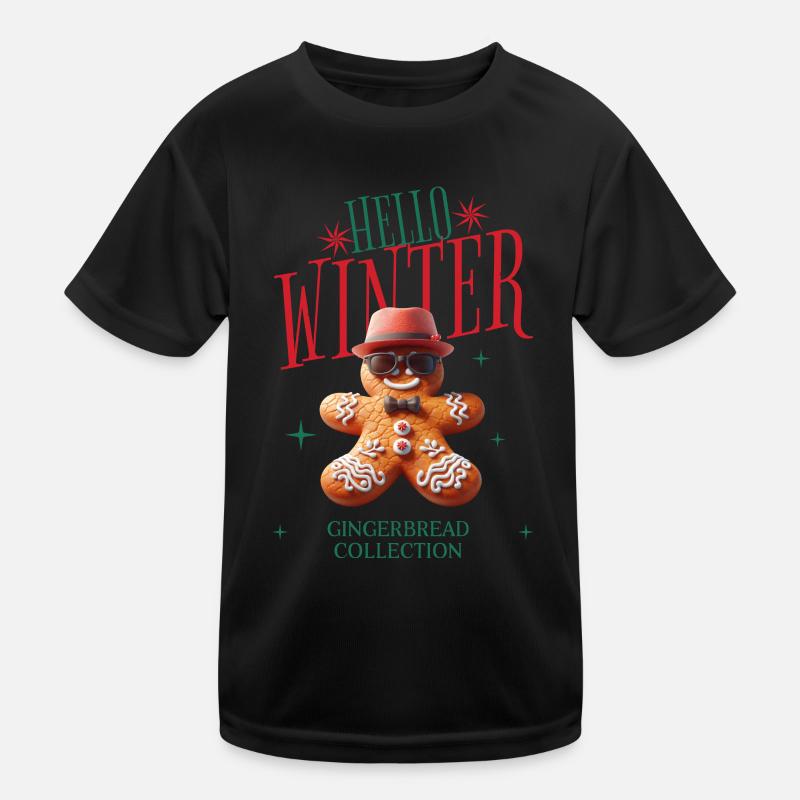 Lebkuchen Collection Kinder Funktions-T-Shirt