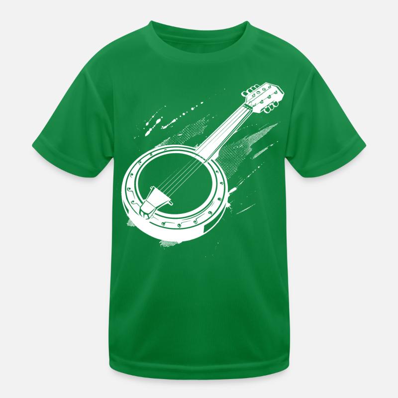 Banjo Graphics Kids Functional T-Shirt