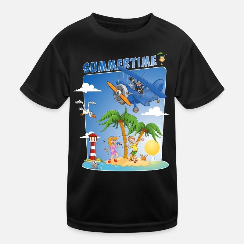Image d’été colorée et joyeuse T-shirt sport Enfant