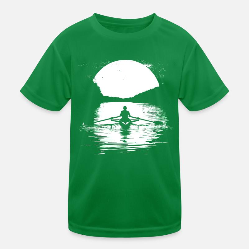 Rowing Graphics Kids Functional T-Shirt