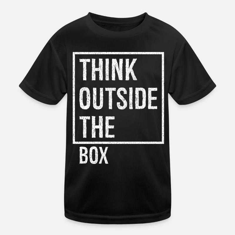 think outside the box Kids Functional T-Shirt