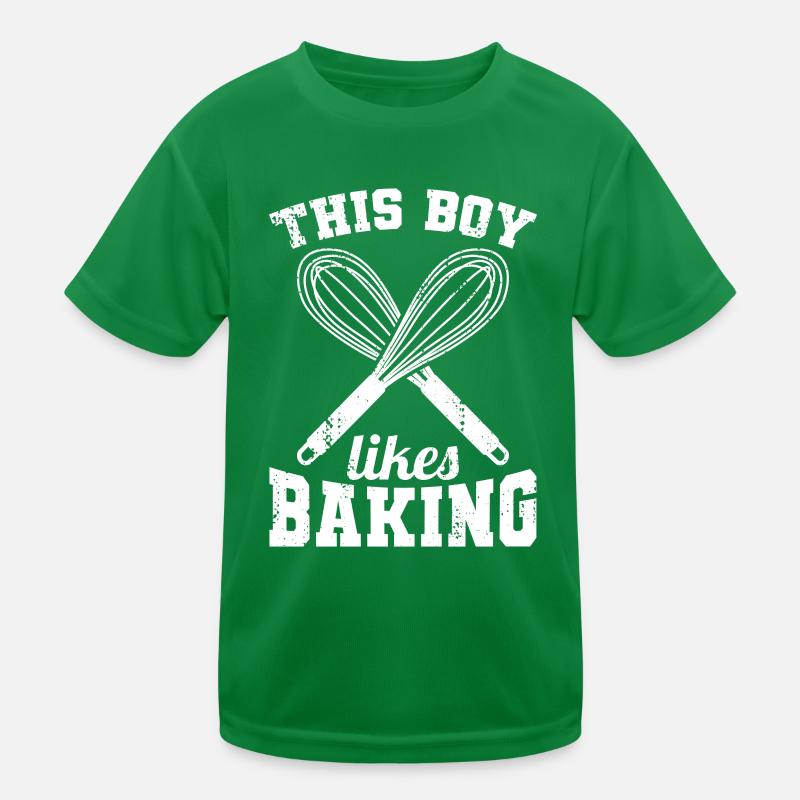 Bäckerjunge Kinder Funktions-T-Shirt