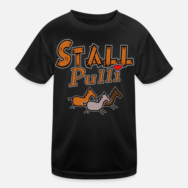 Stall Pulli Kinder Funktions-T-Shirt