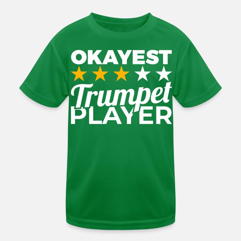 Bester Trompeter Kinder Funktions-T-Shirt