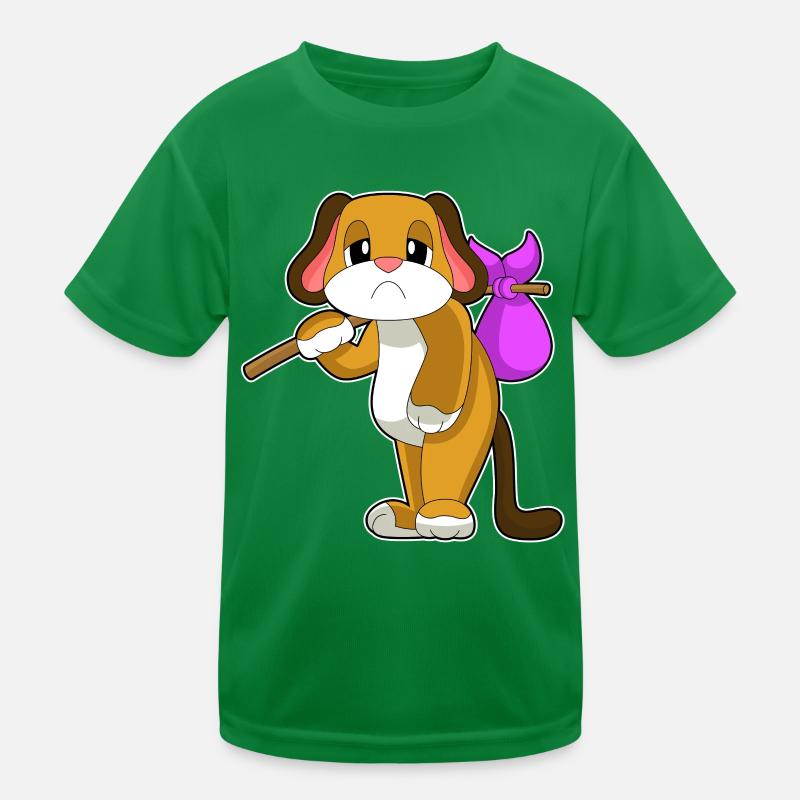 Hund Obdachlos Kinder Funktions-T-Shirt