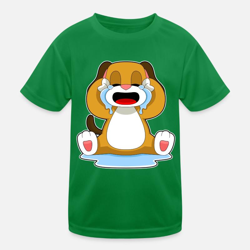 Larmes de chien T-shirt sport Enfant