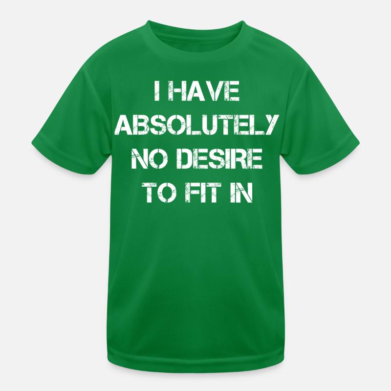 Je n’ai absolument aucune envie de m’intégrer T-shirt sport Enfant