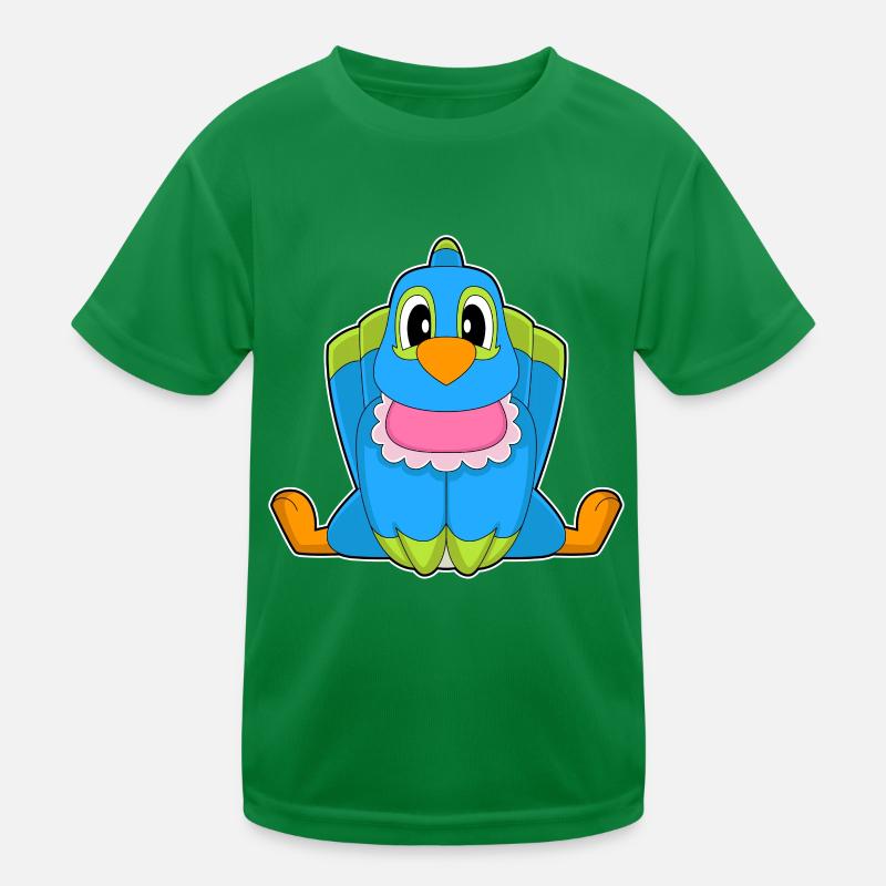 Bavoir pour bébé perroquet T-shirt sport Enfant