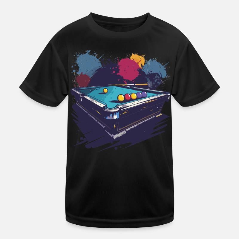Graphismes de billard T-shirt sport Enfant
