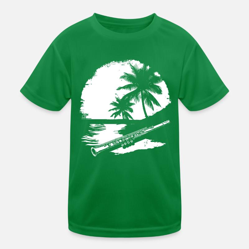 Flûte graphique T-shirt sport Enfant