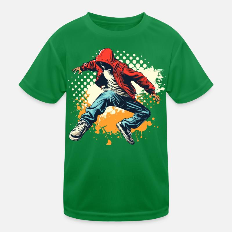 Graphique Breakdancer T-shirt sport Enfant