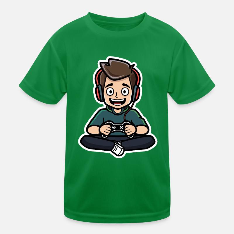Gaming Kids Functional T-Shirt