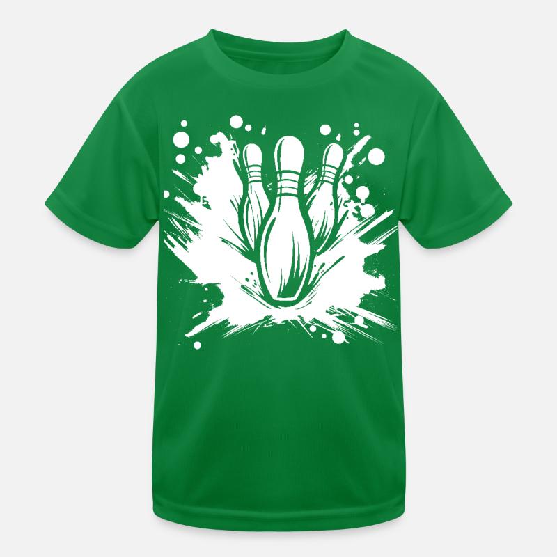 Bowling T-shirt sport Enfant