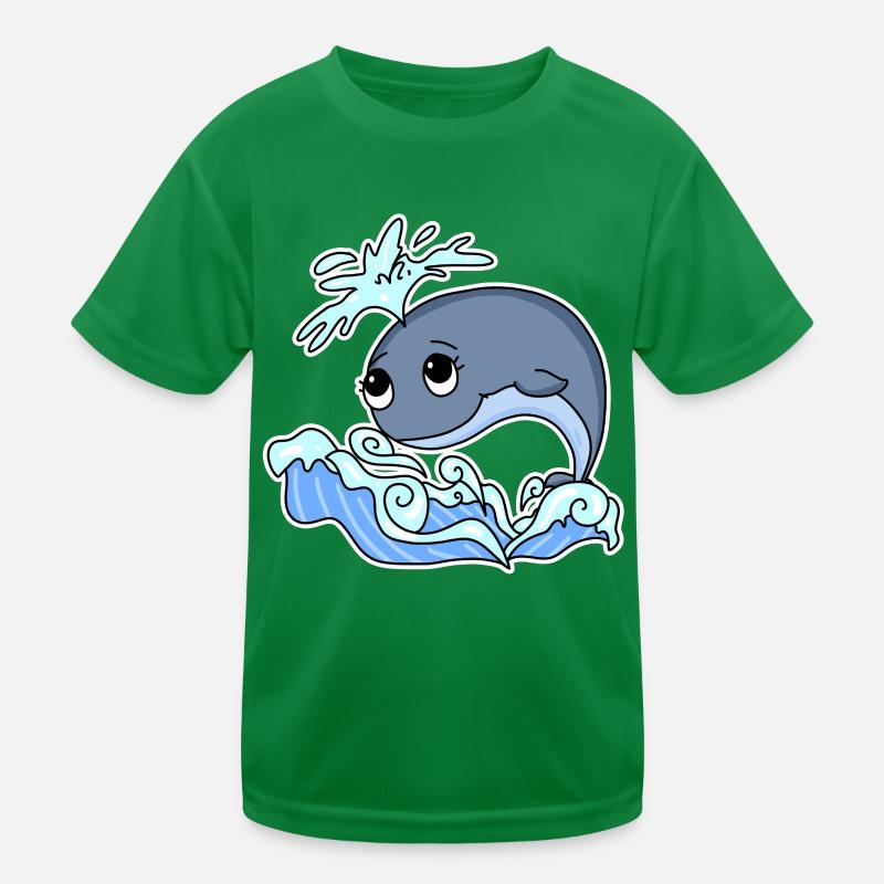 Baleine Animal Océan Graphique T-shirt sport Enfant