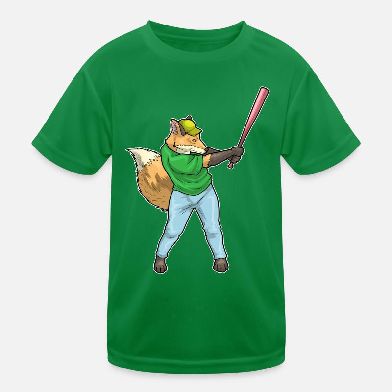Batte de baseball Fox T-shirt sport Enfant