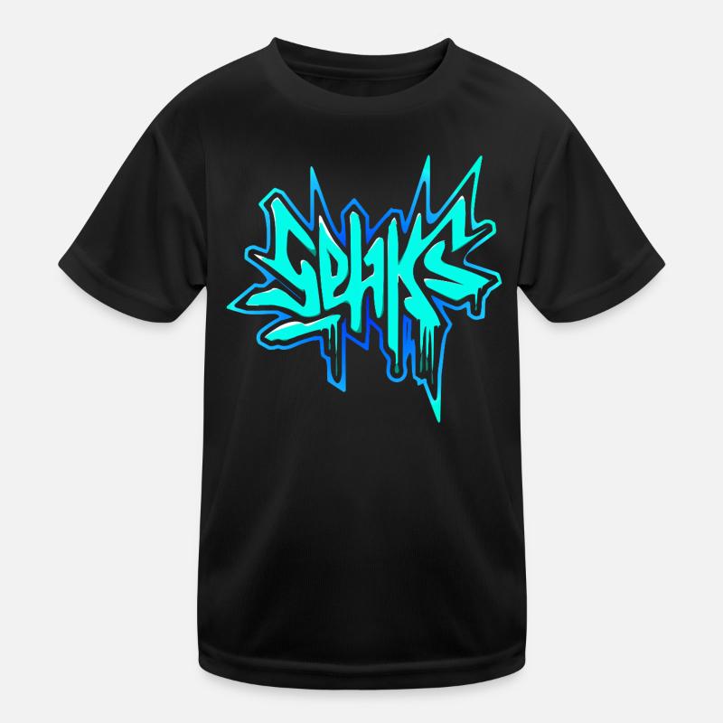 Sehks blue Kids Functional T-Shirt
