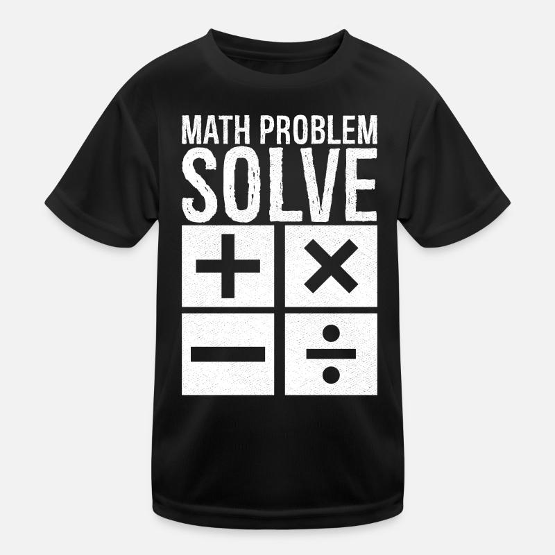 math problem solve Kids Functional T-Shirt